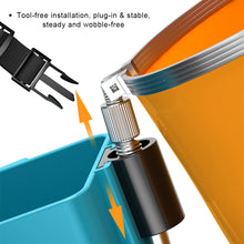 Load image into Gallery viewer, Multi-functional Stream Fishing Waist Pack Strong Magnetic Bait Tray Bait Box Lure Fishing Accessories Tool Box with Adjustable Belt