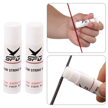 Load image into Gallery viewer, 10G Bow String Maintenance Wax Water-resistant and Dust-resistant Prevents Fraying Archery Maintenance Accessory