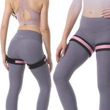Load image into Gallery viewer, 1 Pair Elastic BFR Thigh Bands Blood Flow Restriction Pressure Wrap for Yoga Pilates Muscle Training Fitness