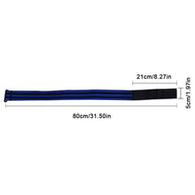 Load image into Gallery viewer, 1 Pair Elastic BFR Thigh Bands Blood Flow Restriction Pressure Wrap for Yoga Pilates Muscle Training Fitness