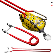 Load image into Gallery viewer, Stainless Steel Snakehead Mouth Opener and Frog Lure Hook Remover Deep Throat Dehooker Fishing Fishing Accessories