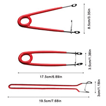 Load image into Gallery viewer, Stainless Steel Snakehead Mouth Opener and Frog Lure Hook Remover Deep Throat Dehooker Fishing Fishing Accessories