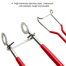 Load image into Gallery viewer, Stainless Steel Snakehead Mouth Opener and Frog Lure Hook Remover Deep Throat Dehooker Fishing Fishing Accessories