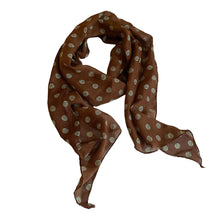 Load image into Gallery viewer, Leopard Print Polka Dot Satin Scarf Boho Multifunction Hair Band Head Wrap Neck Belt Accessories For Women