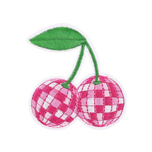 Load image into Gallery viewer, Pink Cartoon Letter Embroidery Iron On Patches Thermoadhesive Diy Sew Stickers For Clothing Accessories Jacket Decoration