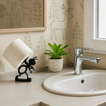 Load image into Gallery viewer, Cute Ant Tissue Holder Minimalist Paper Roll Holder Stable Base Creative Home Decoration For Bathroom Living Room