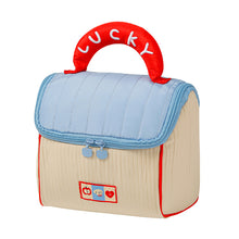 Load image into Gallery viewer, Cute Cartoon House Shape Cosmetic Bag Large Capacity Portable Travel Wash Bag Makeup Storage Organizer Handbag