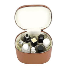 Load image into Gallery viewer, Large Capacity PU Leather Cosmetic Box Internal Storage Box Travel Portable Cosmetic Bag Classified Storage Bag