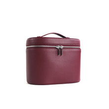 Load image into Gallery viewer, Large Capacity PU Leather Cosmetic Box Internal Storage Box Travel Portable Cosmetic Bag Classified Storage Bag