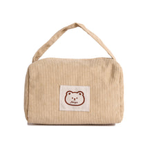 Load image into Gallery viewer, Cute Bear Women Cosmetic Bag Summer Fashion Large Capacity Soft Comfortable Handbag With Handle