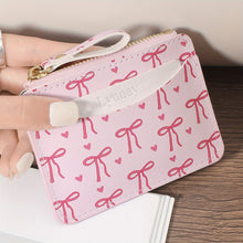 Load image into Gallery viewer, Fashion PVC Credit Card Holder Slim Small Card Case Roomy Cute Bow Lightweight Coin Purse Wallet For Women Girls