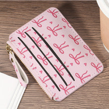 Load image into Gallery viewer, Fashion PVC Credit Card Holder Slim Small Card Case Roomy Cute Bow Lightweight Coin Purse Wallet For Women Girls