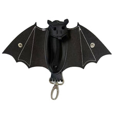 Load image into Gallery viewer, Bat Coin Purse Foldable Wings Zippered Pouch Gothic Keychain Wallet Storage Bag For Women Men Shopping Travel Outdoor