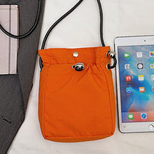 Load image into Gallery viewer, Nylon Canvas Soft Mini Crossbody Bag Multifunctional Square Shoulder Bag Lightweight Simple Phone Wallet Messenger Purse Handbag