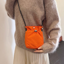 Load image into Gallery viewer, Nylon Canvas Soft Mini Crossbody Bag Multifunctional Square Shoulder Bag Lightweight Simple Phone Wallet Messenger Purse Handbag