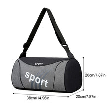 Load image into Gallery viewer, Unisex Gym Sports Bag Crossbody Shoulder Personalized Duffel Bag For Yoga Fitness Travel Weekend Outdoor