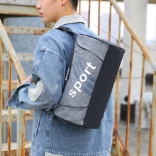 Load image into Gallery viewer, Unisex Gym Sports Bag Crossbody Shoulder Personalized Duffel Bag For Yoga Fitness Travel Weekend Outdoor