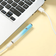 Load image into Gallery viewer, USB Rechargeable Slim Lighter Portable Tungsten Wire Lighter Mini Creative Electronic Cigarette Lighter Fashion Gift for Women Men