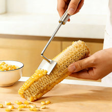 Load image into Gallery viewer, Manual Stainless Steel Corn Peeler Fast Labor-Saving Anti-Crushing Kernel Remover Household Kitchen Gadget