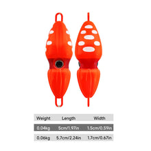 Load image into Gallery viewer, 40G/60G Gourd Shape Fast Sinking Jig Low Resistance Long Cast Bionic Peanut Squid Glow in Dark Lure Sea Boat Fishing Jigging Bait