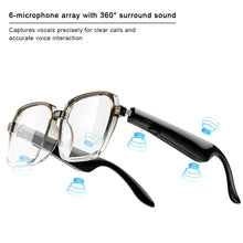 Load image into Gallery viewer, XG92 Smart Audio Bluetooth Glasses Calls Music AI Translation Ultra Long Battery Life Cycling Sunglasses Type-C Charging