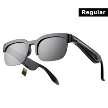 Load image into Gallery viewer, XG90 Bluetooth Glasses with TF Card Slot Music Calls AI Translation Headphone Stereo Long Battery Life Outdoor Cycling Sunglasses (Memory Card Not Included)