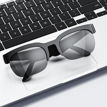 Load image into Gallery viewer, XG90 Bluetooth Glasses with TF Card Slot Music Calls AI Translation Headphone Stereo Long Battery Life Outdoor Cycling Sunglasses (Memory Card Not Included)