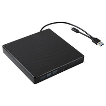 Load image into Gallery viewer, Portable External Optical Drive for Laptop Universal Zebra Pattern DVD Burner USB 3.0 Type-C Mobile CD/DVD Drive