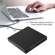 Load image into Gallery viewer, Portable External Optical Drive for Laptop Universal Zebra Pattern DVD Burner USB 3.0 Type-C Mobile CD/DVD Drive