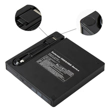 Load image into Gallery viewer, Portable External Optical Drive for Laptop Universal Zebra Pattern DVD Burner USB 3.0 Type-C Mobile CD/DVD Drive