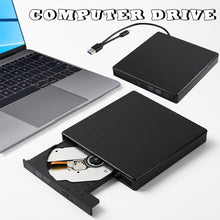 Load image into Gallery viewer, Portable External Optical Drive for Laptop Universal Zebra Pattern DVD Burner USB 3.0 Type-C Mobile CD/DVD Drive