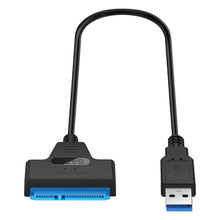 Load image into Gallery viewer, 2.5" SSD Hard Drive Cable SATA to USB Easy Drive Cable USB 3.0 High-Speed Transfer Cable Laptop Notebook Hard Drive Connection Adapter Cord