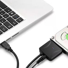 Load image into Gallery viewer, 2.5"/3.5" SATA to USB 3.0 Hard Drive Data Cable SSD Hard Drive Adapter Cord High-Speed Transfer Easy Drive Cable for Laptop Notebook