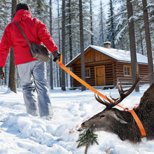 Load image into Gallery viewer, 150CM Portable Non-slip Deer Drag Rope Wear-resistant and Durable Towing Strap with Handle Outdoor Hunting Assist Gear