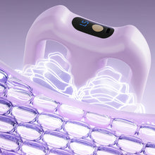Load image into Gallery viewer, Home Fitness Massage Ring Silent Vibration Belly Tummy Slimming Massager Fat Burner Yoga Fitness Gear