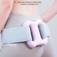 Load image into Gallery viewer, Home Fitness Massage Ring Silent Vibration Belly Tummy Slimming Massager Fat Burner Yoga Fitness Gear