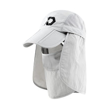 Load image into Gallery viewer, Multi-functional Baseball Cap with Removable Neck Flap and Face Mask Quick Dry Foldable Sun Hat Mosquito Repellent Sun Protection for Outdoor Fishing