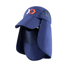 Load image into Gallery viewer, Multi-functional Baseball Cap with Removable Neck Flap and Face Mask Quick Dry Foldable Sun Hat Mosquito Repellent Sun Protection for Outdoor Fishing
