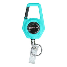 Load image into Gallery viewer, Retractable Key Holder with Hook High-elasticity Anti-loss Easy Pull for Outdoor Hiking Camping and Fishing