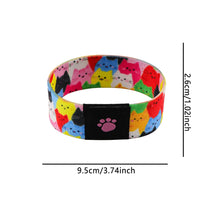 Load image into Gallery viewer, Cartoon Rainbow Puzzle Elastic Wristband Bracelet Fashion Accessories Gift For Kids Women