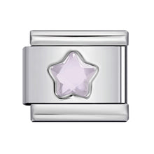 Load image into Gallery viewer, Colorful Five-Pointed Star Personalized Diy Stainless Steel Charm Bracelet 9mm Fashion Jewelry Accessories Supplies