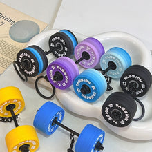 Load image into Gallery viewer, Detachable 3D Barbell Dumbbell Keychain Sports Fitness Car Key Ring Bag Charm Accessories Creative Gym Gift For Men Women