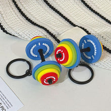 Load image into Gallery viewer, Detachable 3D Barbell Dumbbell Keychain Sports Fitness Car Key Ring Bag Charm Accessories Creative Gym Gift For Men Women