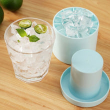 Load image into Gallery viewer, Creative Silicone Ice Cube Mold Round Cylinder Ice Bucket Reusable Quick Freeze Diy Ice Maker Bar Kitchen Drinking Tools