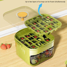 Load image into Gallery viewer, Large Capacity 50 Cube Ice Mold Easy Press Lid Double Layer Food Grade Reusable Ice Maker Kitchen Gadgets Tools