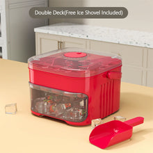 Load image into Gallery viewer, Large Capacity 50 Cube Ice Mold Easy Press Lid Double Layer Food Grade Reusable Ice Maker Kitchen Gadgets Tools