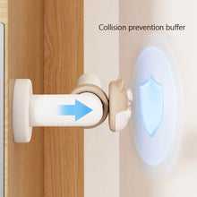 Load image into Gallery viewer, Cartoon Silicone Door Crash Cushion Handle Impact Pad Punch Free Anti Shock Silent Wall Protector Home Bedroom Decoration