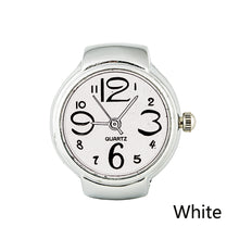 Load image into Gallery viewer, New Creative Fashion Lady Girl Steel Round Elastic Quartz Finger Ring Watch