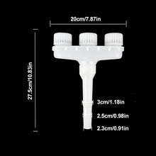 Load image into Gallery viewer, Garden Watering Nozzle Adjustable Spray Pattern Fine Mist Atomizing Sprinkler Head for Garden Farm Lawn Greenhouse Irrigation Hose Attachment