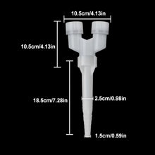 Load image into Gallery viewer, Garden Watering Nozzle Adjustable Spray Pattern Fine Mist Atomizing Sprinkler Head for Garden Farm Lawn Greenhouse Irrigation Hose Attachment